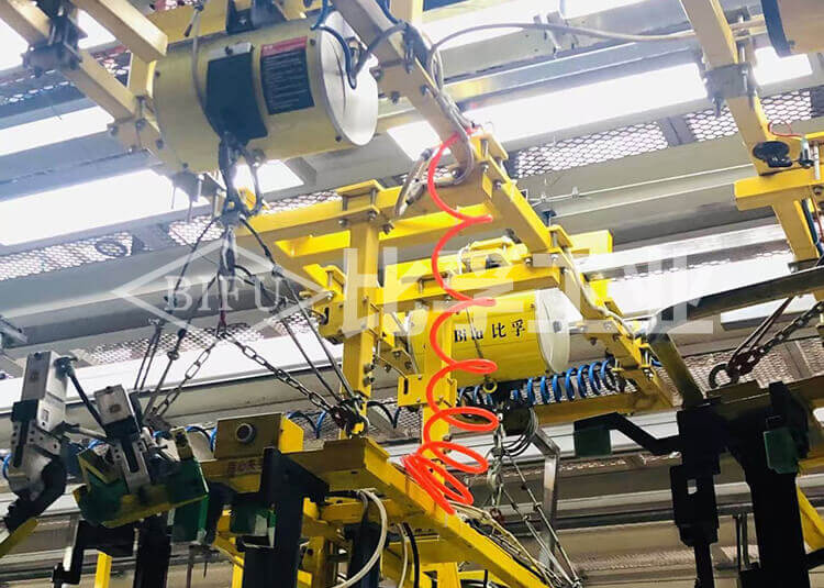 汽車主機廠氣動平衡吊組合吊案例